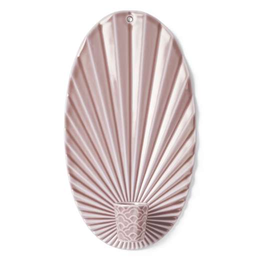 Dottir - Pipanella Waves Candle Sconce, Blush