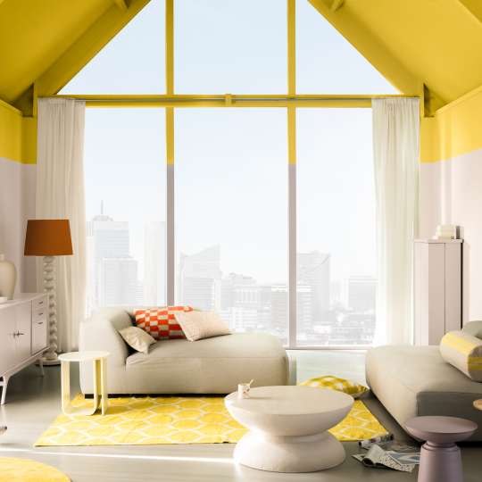 Dulux - Freude ist Trend: Akzentfarbe True Joy