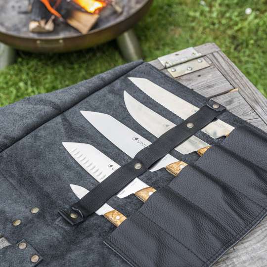 Friedr. Dick VIVUM Messer-Serie in Echtleder-Rolltasche