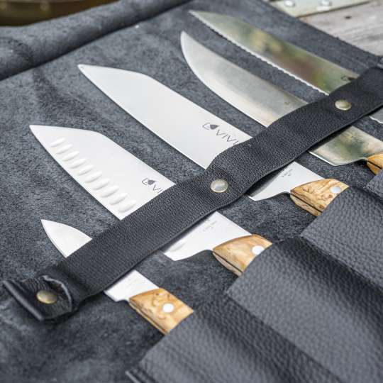 Friedr. Dick VIVUM Messer-Serie in Echtleder-Rolltasche