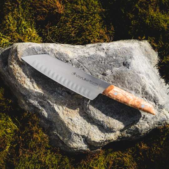 F.DICK - Die Kraft der Natur gebündelt in Vivum Santoku-Messer