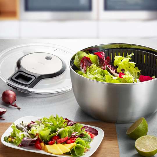 GEFU - Knackige Salate im Handumdrehen mit SPEEDWING Salatschleuder