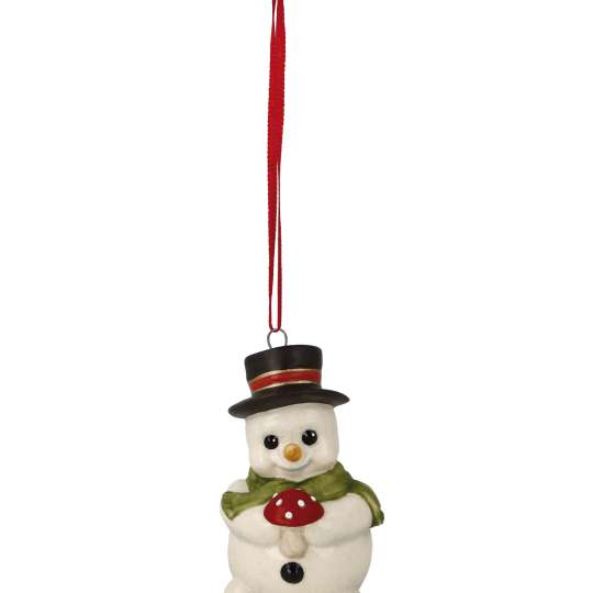 Goebel - Winterglück Schneemann-Hänger Rudi