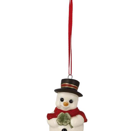 Goebel - Winterglück Schneemann-Hänger Fridolin