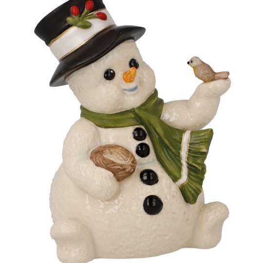 Goebel - Schneemann Ein kuscheliges Plätzchen