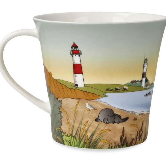 Goebel Atelier - Scandic Home Tasse Sylt, Rückseite