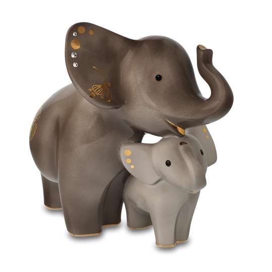 Goebel - Elephant Paar Kindani & Latika