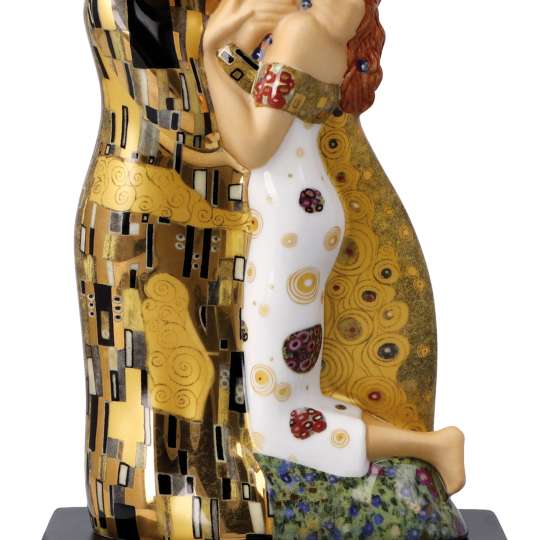 Artis-Orbis - Gustav Klimt - Der Kuss Porzellanfigur, 18 cm