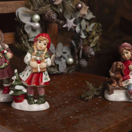 Goebel - Quirliger Winterwald: Figuren Adventskinder