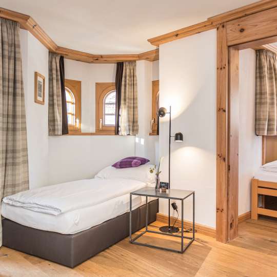 Hotel Bella Vista Zermatt - Suite mit Einzelbett