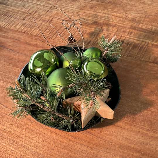 Heim Decor - Weihnachtsdekor aus organischen Glaskugeln mit einmaligem Charme
