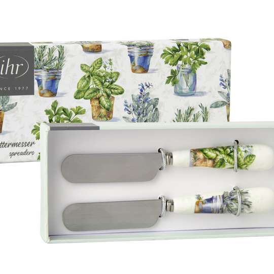 IHR - Aromatic Herbs Buttermesser mit Geschenkverpackung