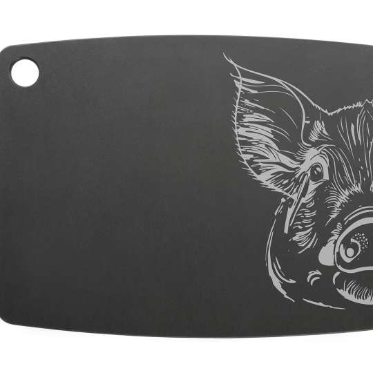 JADE - Schneidebrett Gourmet Kitchen Tiermotive, Schwein