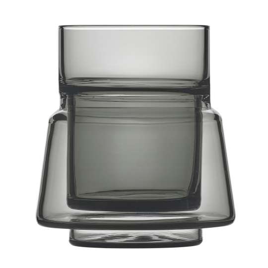 Jacob Jensen - Doppelwandiges Glas, 7 cl, Schwarz