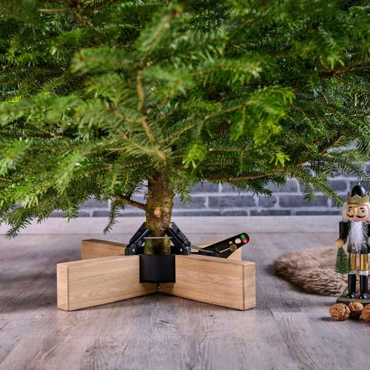 KRINNER - Christbaumständer mit nordischem Flair: Kopenhagen, schwarz