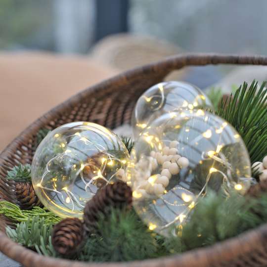 KRINNER - Bringen die Weihnachtsdekoration zum Strahlen: LUMIX Light Balls 