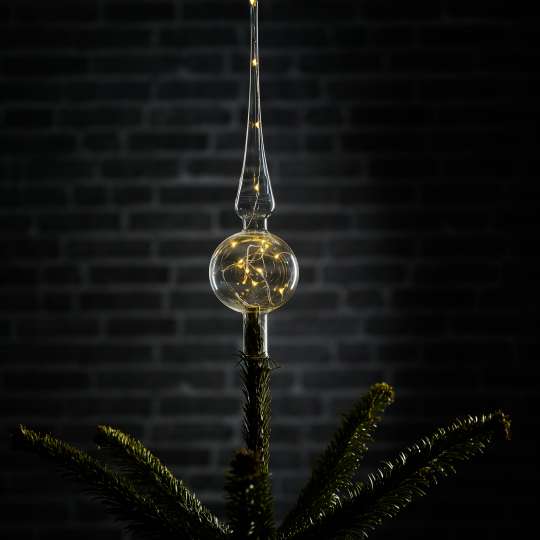 KRINNER - Zartes Glas trifft warmen Schein: LUMIX TREE TOPPER