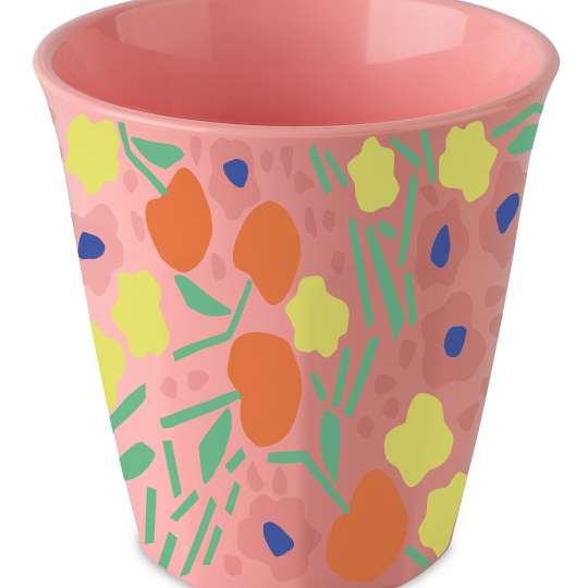Koziol - NORA BECHER M, Blumenmotiv, Pink