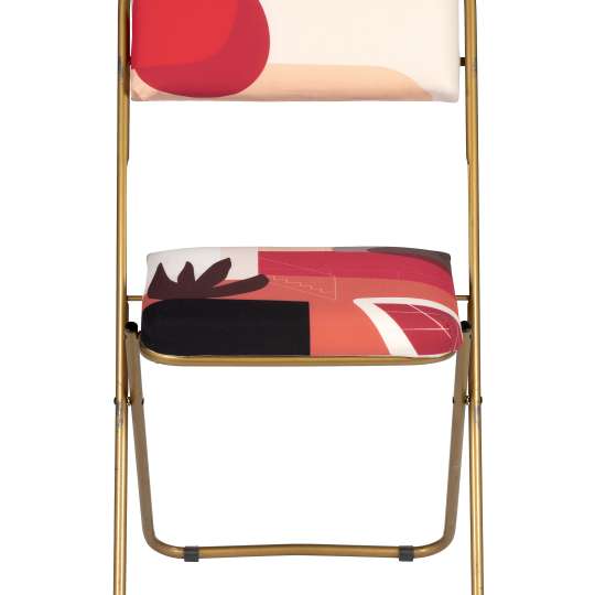 Lafuma Mobilier Nationale 7 Chaise Apropos Paysage rouge