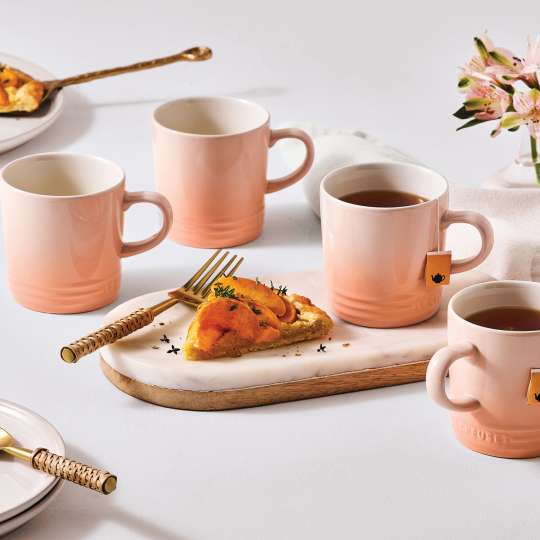 Le Creuset - Zarte Morgenröte: Becher, Pêche, 350 ml