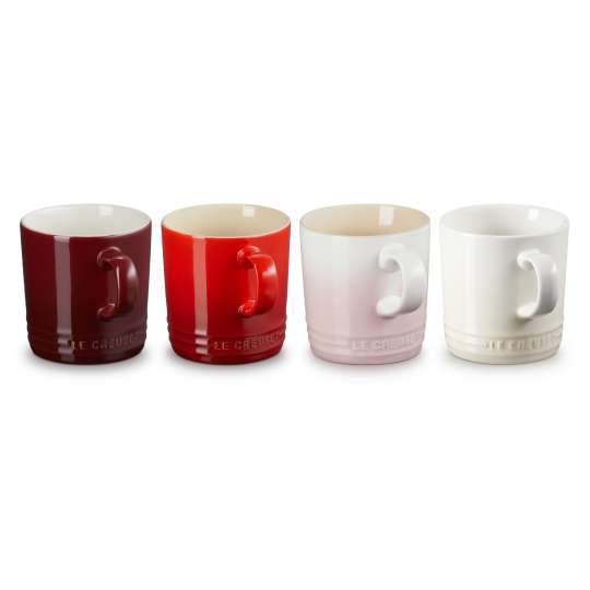 Le Creuset 4er-Set La Collection Petits Fours Becher