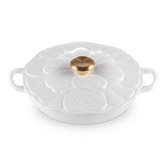 Le Creuset - Gourmet-Profitopf Blume, White