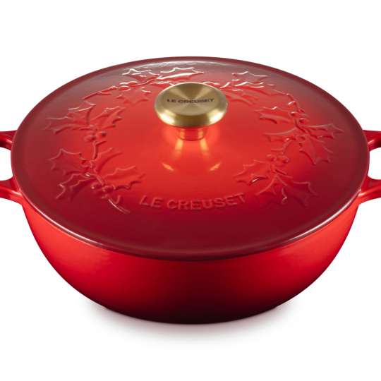 Le Creuset - La Marmite Holly in Kirschrot