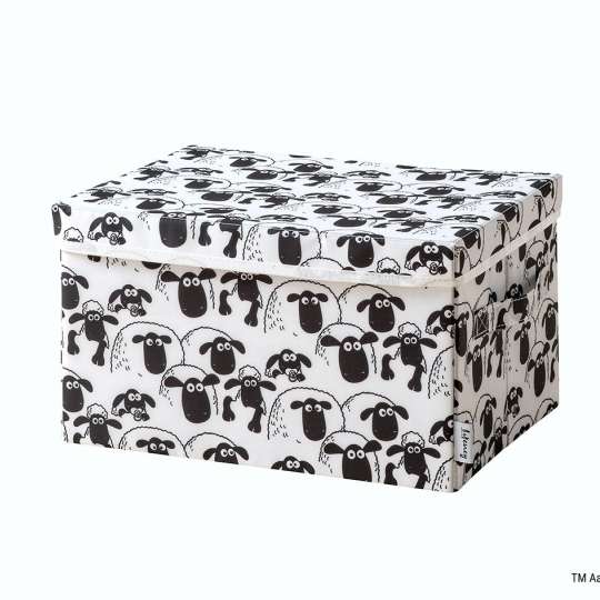 Lifeney Aufbewahrungsbox mit Deckel Shaun Streuprint