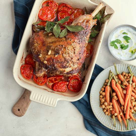 Masala-Lammkeule mit Looye Joyn-Tomaten