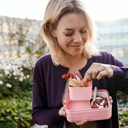 Mepal - TO GO RANGE - TAB Bento Lunchbox - Praktische Einsätze