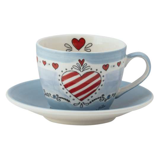 Mila Design Good Times Cappuccino Tasse 86283