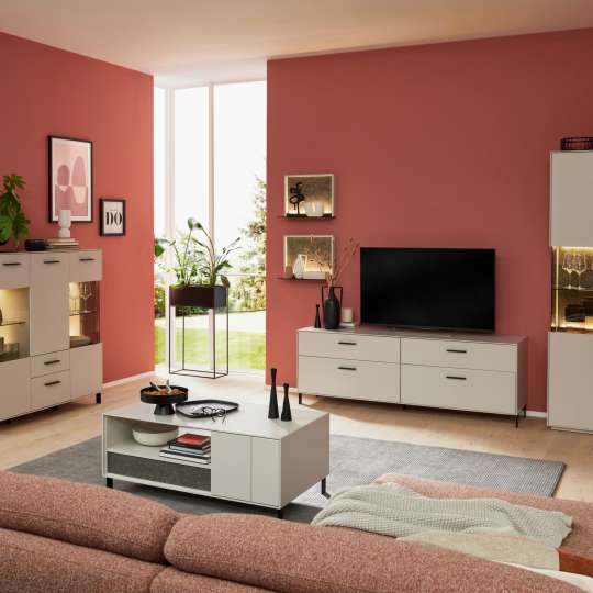 MissPompadour Rot mit Himbeere x Interliving Serie 2030 