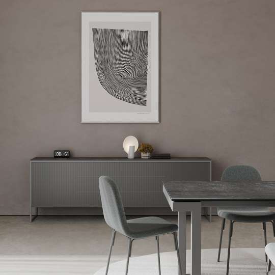 Mobliberica - Perfect Match: Stühle GALET, Esstisch LUCIA und Sideboard TERRA