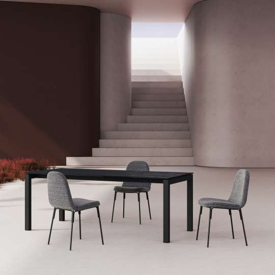 Mobliberica GALET Chair JULIA table