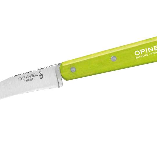 Opinel - Primavera Gemüsemesser gebogen hellgrün