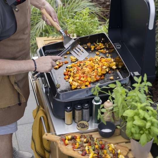 Gemüse grillen mit Barbecue-Set von Opinel