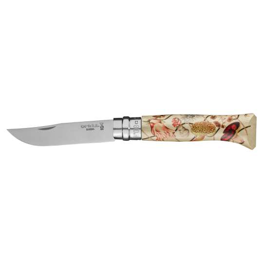 Opinel - Edition Nature - Messer N° 8, Rommy González mit Griff aus Hainbuchenholz