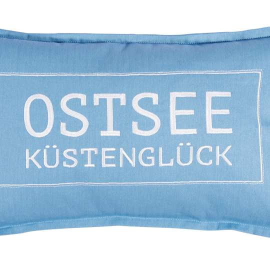 PAD - Kissenhülle Coast, dusty blue, Ostsee