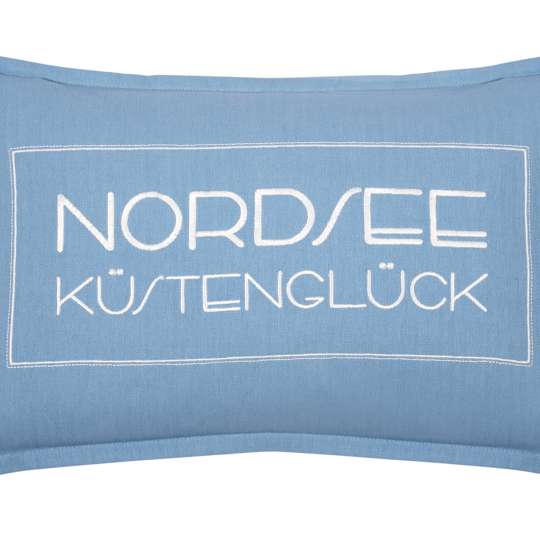 PAD - Kissenhülle Coast, dusty blue, Nordsee