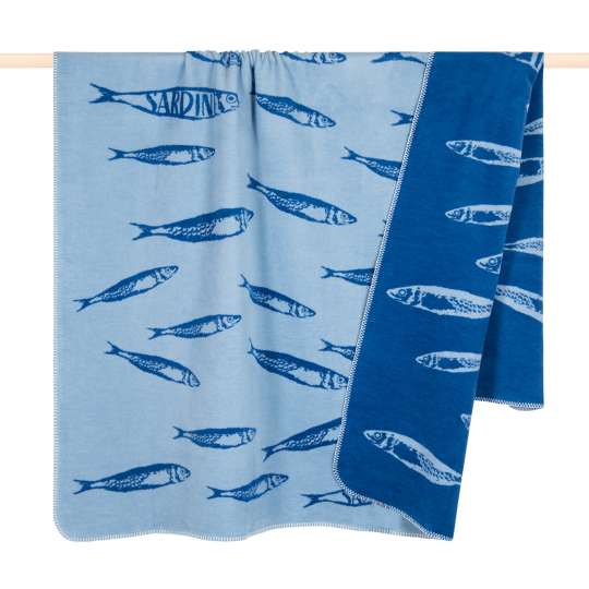 PAD - Wohndecke Fish, blue