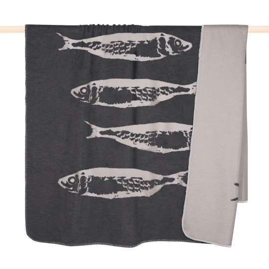 PAD - Wohndecke Fish, grey