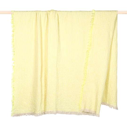 PAD - Wohndecke Waffle, yellow