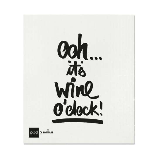 ppd Wine o´clock Schwammtuch