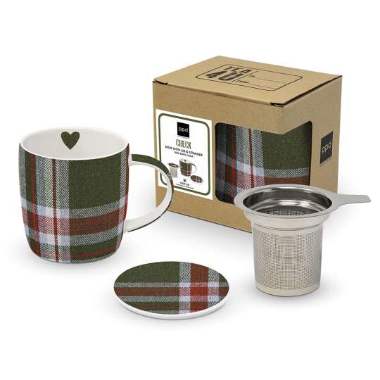 PPD - Traditional Checks - Check green T-Mug CB