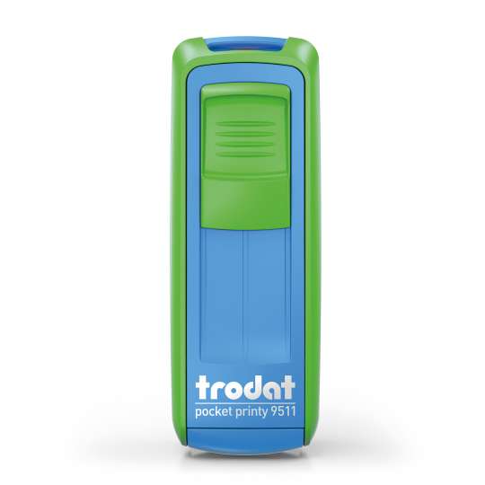 trodat - Kontaktdatenstempel PocketPrinty 9511 - Blau-grün - frei