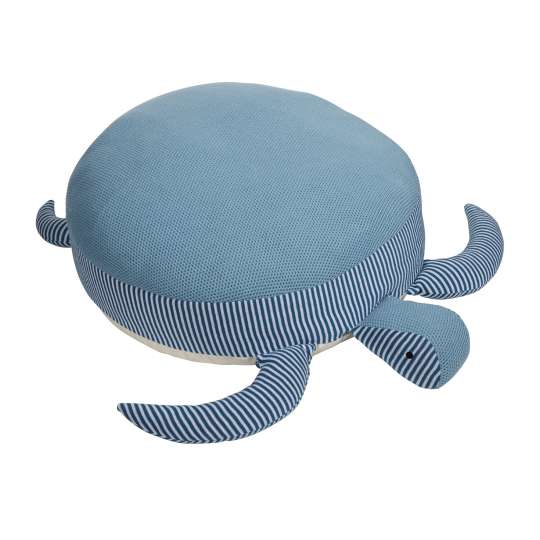 Turtle Sitzpuff in aqua von pad