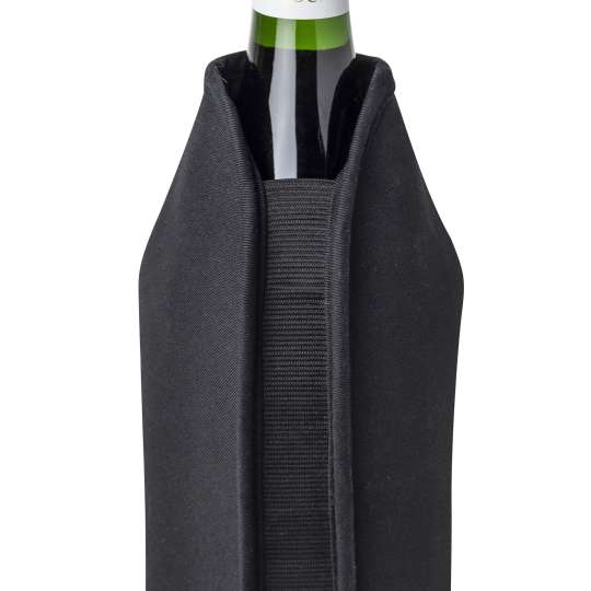 Peugeot - FRIZZ Kühlmanschette schwarz, passend für Weinflaschen