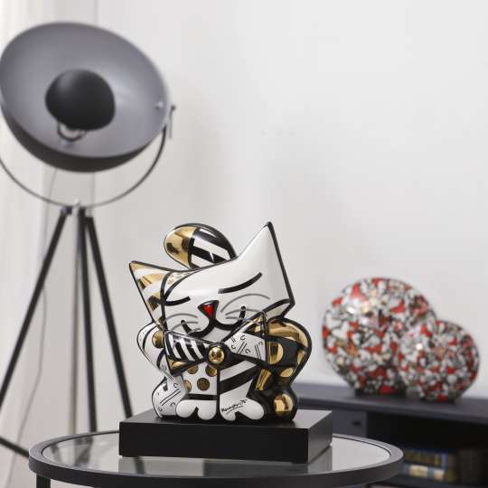 Figur Golden Cat von Pop Art by Goebel