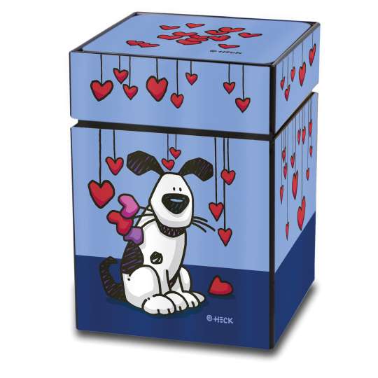 PopArt - Ed Heck - Love Dog Künstlerdose
