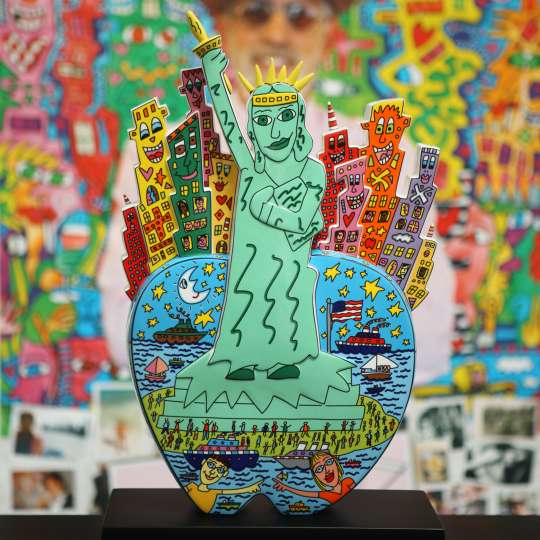 PopArt - Rizzi - Big Apple on Liberty - Limited Edition